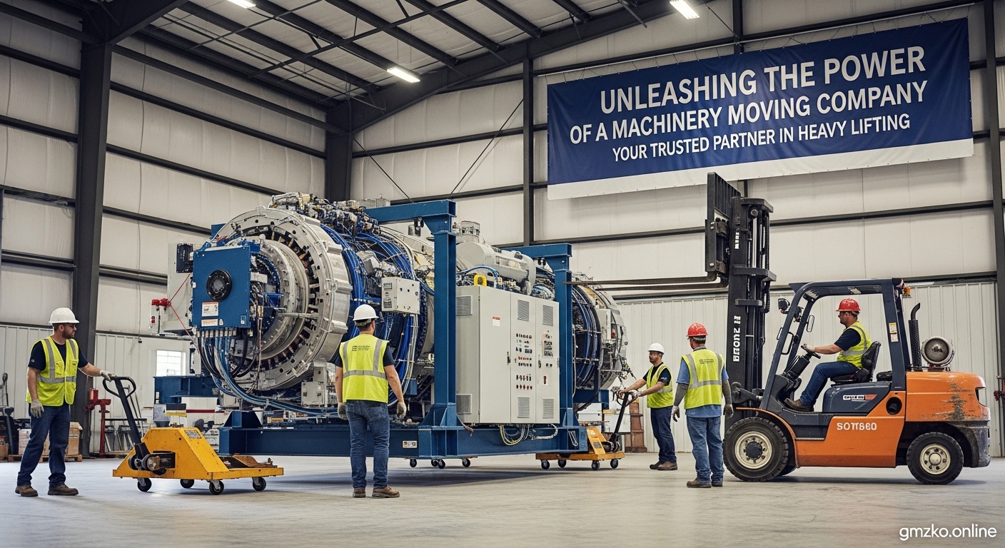 Expert Machinery Moving Services – Heavy Equipment Relocation Made Easy